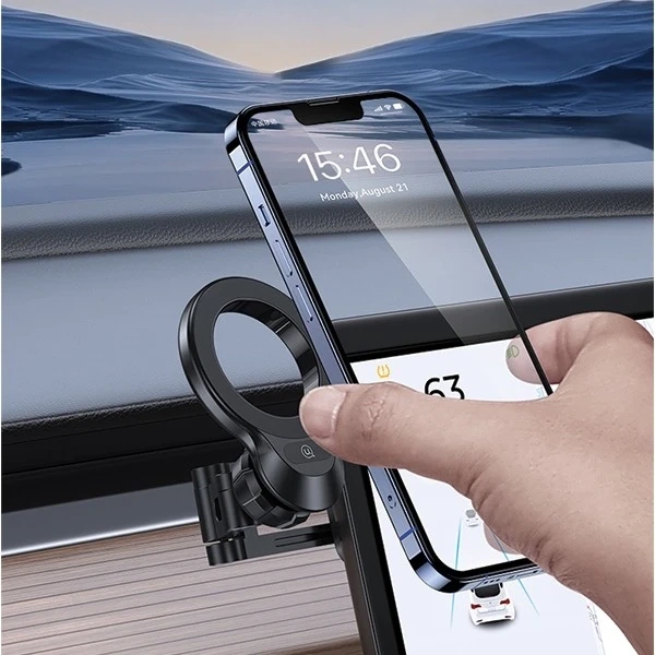 Uchwyt Magnetyczny USAMS US-ZJ076 na Deskę Rozdzielczą Czarny