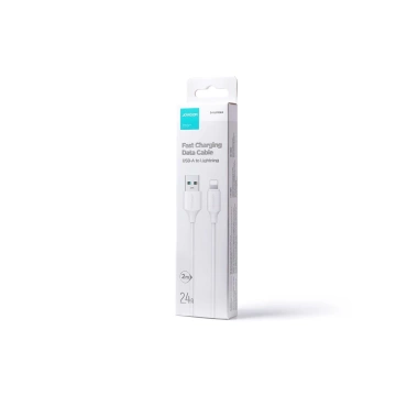 Joyroom Lade-/Datenkabel USB - Lightning 2.4A 2m weiß (S-UL012A9)