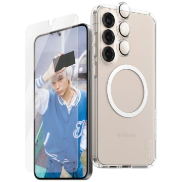 3-in-1-Schutzkit für Samsung Galaxy S25 Plus CARE von PanzerGlass