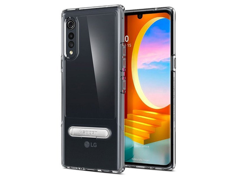 Etui Spigen Slim Armor Essential S für LG Velvet Clear