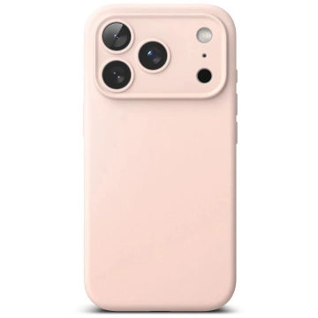 Etui do iPhone 17 Pro Ringke Silicone Magnetic MagSafe Różowe
