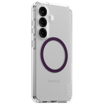 Etui do Samsung Galaxy S25 CARE von PanzerGlass Flagship Case Plum Purple