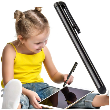 Kapazitiver Touch-Stift aus Metall für Telefon- und Tablet-Bildschirme Alogy Stylus Pen Universal Schwarz