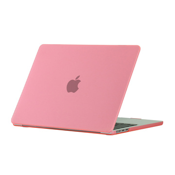Alogy Hard Case für Apple Macbook Air 13 2022 M2 Matte Pink Tasche bis 13,3 Zoll