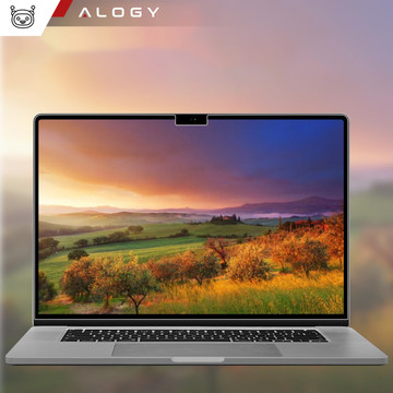 Matte Displayschutzfolie für MacBook Pro 16 2023 2021 Alogy Displayschutzfolie