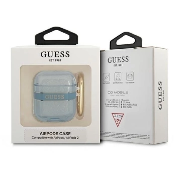 Guess GUA2HHTSB AirPods decken die niebieski/blue Strap Collection ab