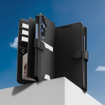 Etui für Samsung Galaxy S25 Plus Black Spigen Wallet "S"