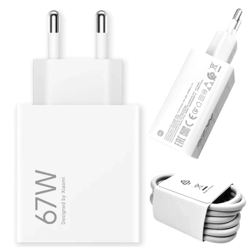 Xiaomi Original USB - USB-C Typ C Kabel stark schnell 120W PD 6A 1M Kabel Weiß