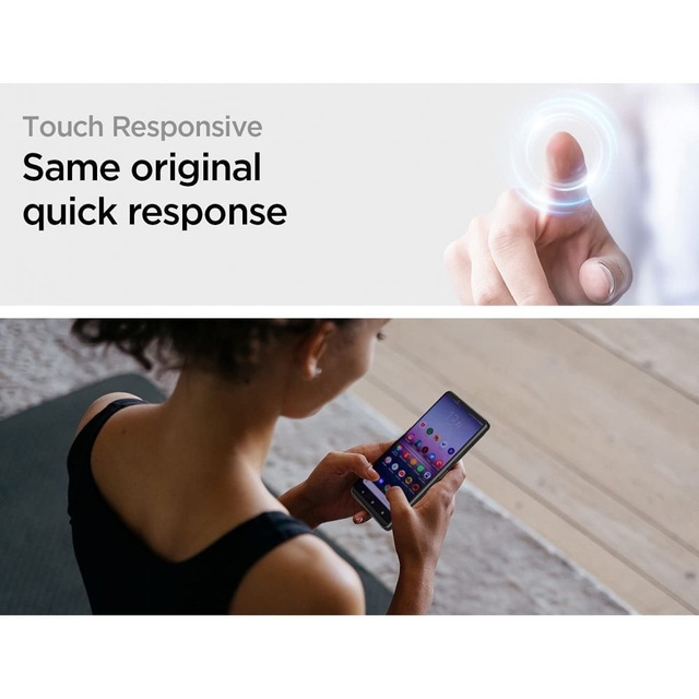 Szkło hartowane Spigen Alm Glass FC do Sony Xperia 1 III Black