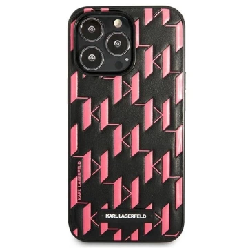 Etui Karl Lagerfeld KLHCP13XMNMP1P für iPhone 13 Pro Max 6,7" Hardcase Monogram Plaque