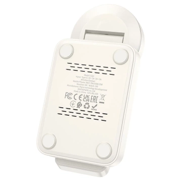 HOCO 3in1 MagSafe kompatibles kabelloses Ladegerät 15W CQ3 Weiß