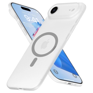 Hülle für Apple iPhone 16 Pro Max Alogy MagSafe Hybrid Matte Case Matte Cover mit Linsenschutz Schwarz