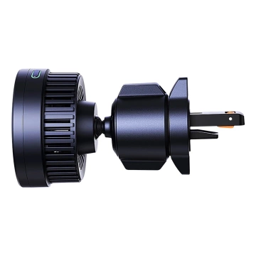 Baseus MagPro Autohalterung mit Qi2.0 15W induktivem Ladegerät für Lüftungsschlitze – Schwarz