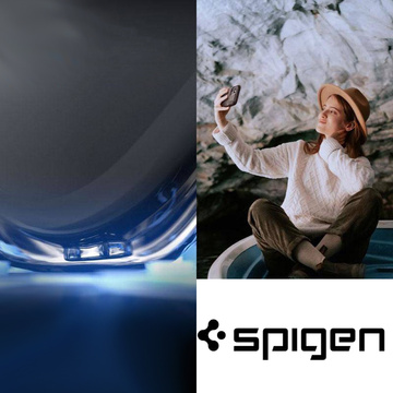 Spigen Optik Armor Schutzhülle für Samsung Galaxy A54 5G, schwarzes Glas