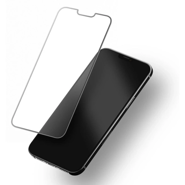 Gehärtetes Glas iPhone 16 Pro Forcell Ultra Clear Glass Schwarz 9H