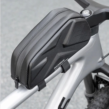 Rockbros 1,4L Oberrohr-Fahrradtasche – Schwarz