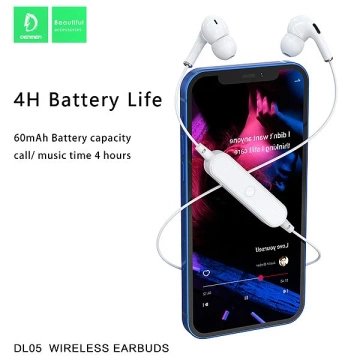 Bluetooth-Kopfhörer DENMEN DL05 Schwarz TWS Fernbedienung