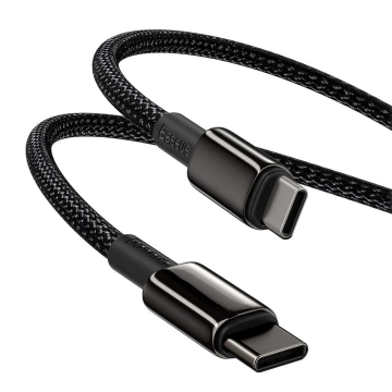 Baseus USB Typ C - USB Typ C Kabel Power Delivery Quick Charge 100 W 5A 2m schwarz (CATWJ-A01)