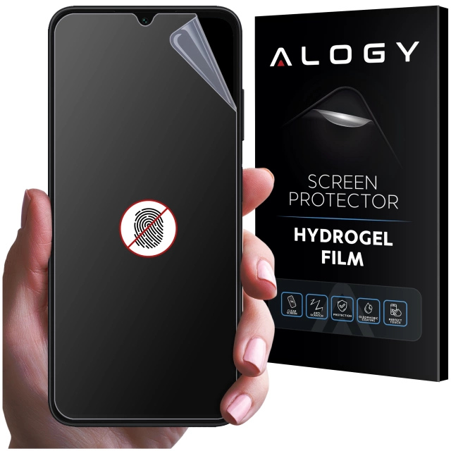 Folia "MATOWA" do Samsung A15 / M15 Hydrożelowa Alogy HydroSkin Matte Pro™ na ekran do etui "BEZ ODCISKU PALCÓW"