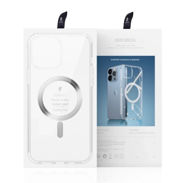 Dux Ducis Clin Magnethülle für iPhone 14 Plus kompatibel mit MagSafe transparent