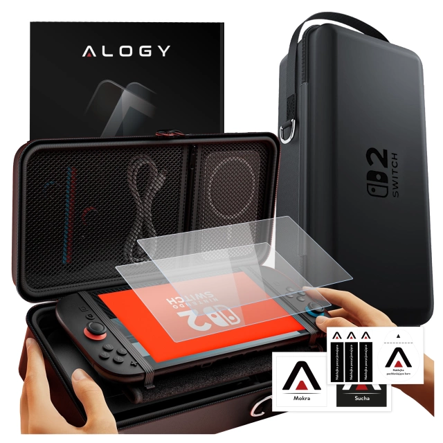 Handyhülle Wasserdichtes Gehäuse Alogy universal IPX8 bis 6,5 Schwarz