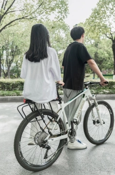 Rockbros 33210004001 Fahrradträger mit Ablage – Schwarz