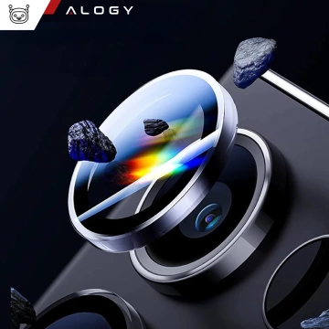 Alogy Lens Protector PRO Schutzhülle Glas für Samsung Galaxy S24 Ultra Kameraabdeckung Objektiv Kameralinsen