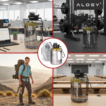 Handyhülle Wasserdichtes Gehäuse Alogy universal IPX8 bis 6,5 Schwarz