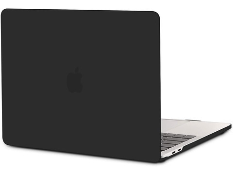 Etui Alogy Hard Case matt für Apple MacBook Pro 13 M1 2021 Schwarz