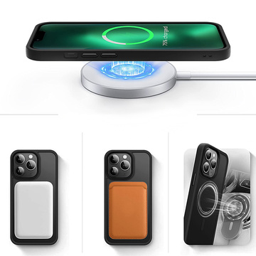 Magmat MagSafe Schutzhülle für Apple iPhone 11 Pro Mattschwarz