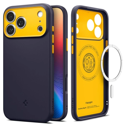 Etui Ochronne do iPhone 17 Pro Spigen Nano Pop MagSafe Blueberry Navy