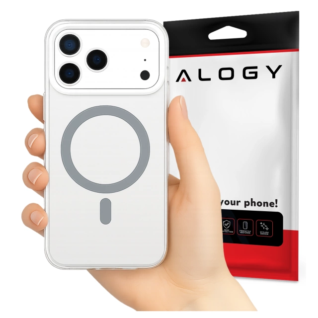 Etui do Apple iPhone 17 Pro – matowa obudowa do MagSafe z ochroną obiektywu, smukłe i odporne na zarysowania, idealne dopasowanie – Alogy Skinny MatteCase™ Białe