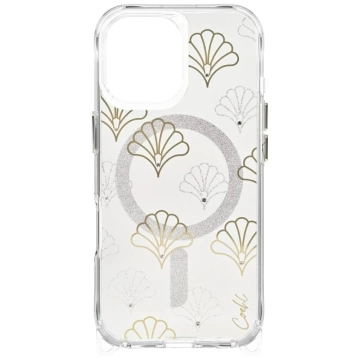 Etui UNIQ Coehl Maree do iPhone 17 Magnetic Charging Srebrny