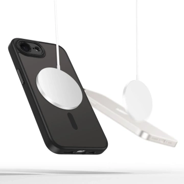 Etui Tech-Protect MagCam MagSafe für iPhone 16e Mattschwarz