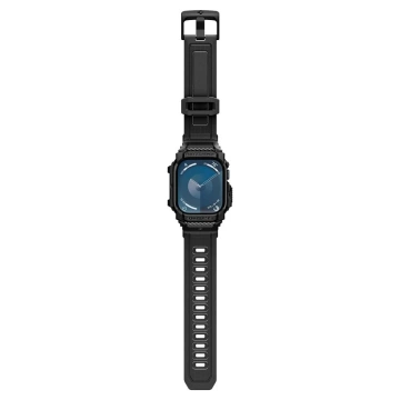 Hülle Spigen Rugged Armor „pro“ für Apple Watch 10 (42 mm) Mattschwarz
