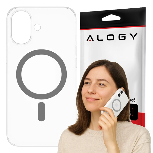 Etui do Apple iPhone 17 – matowa obudowa do MagSafe z ochroną obiektywu, smukłe i odporne na zarysowania, idealne dopasowanie – Alogy Skinny MatteCase™ Białe