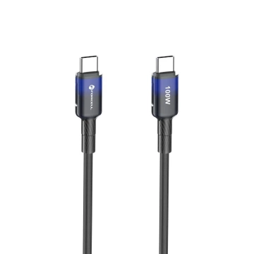 Kabel USB-C – USB-C 100W Forcell F-Energy Gradient 1 m C357 czarny