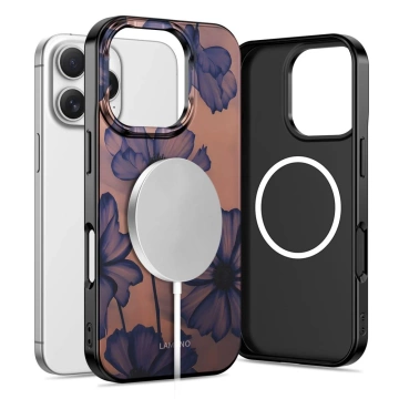 Etui Ochronne do iPhone 16 Pro Tech-Protect Lamano MagSafe Velvet Night