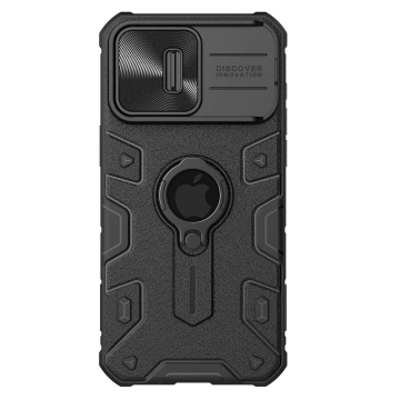 Etui do iPhone 15 Pro Max Nillkin CamShield Armor Czarny Pancerne