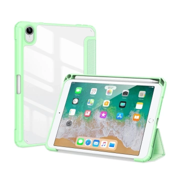 Dux Ducis Toby Armored Flip Smart Case für iPad mini 2021 mit Apple Pencil Holder Grün