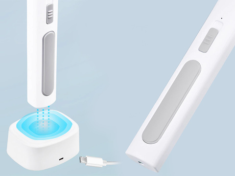 6 LED UV Alogy Insektenvernichter Lampe, Tragbare Insektenfalle, Insekten Weiß