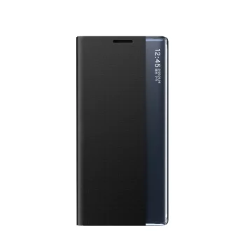Neues Sleep Case für Samsung Galaxy S23 Hülle mit Klappständer schwarz