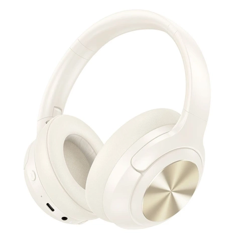 HOCO Słuchawki Bezprzewodowe Bluetooth W54 ANC Białe