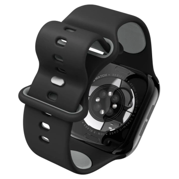 Pasek Spigen Nano Pop do Apple Watch 44/45/46/49 mm Czarno-Szary