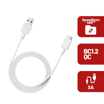 Xiaomi Original USB - USB-C Typ C Kabel stark schnell 120W PD 6A 1M Kabel Weiß