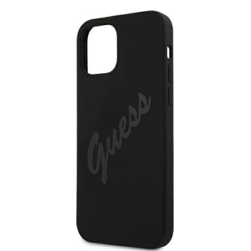 Ratet mal, GUHCP12LLSVSBK iPhone 12 Pro Max 6,7" czarny/schwarz Hardcase Script Vintage