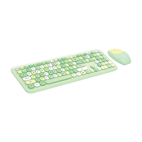 MOFII 666 2.4G Kabelloses Tastatur-Maus-Set (Grün)