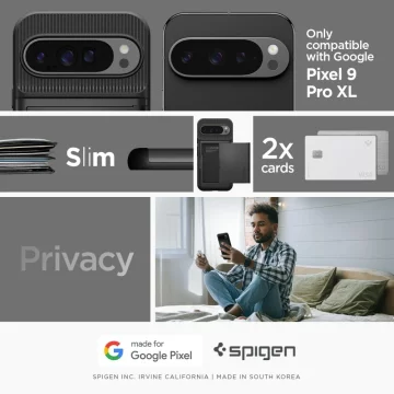  Etui Spigen Slim Armor CS do Google Pixel 9 Pro XL Black