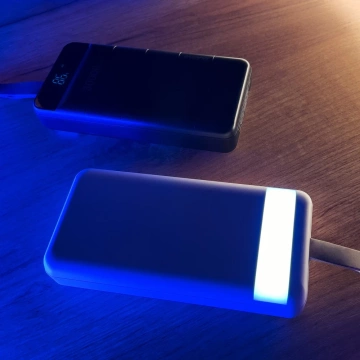 Dudao Powerbank 30000 mAh 3x USB mit LED-Lampe weiß (K8s weiß)