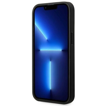 Etui BMW BMHMP14X22PTDK für iPhone 14 Pro Max 6,7" Leather Stamp Tricolor Magsafe